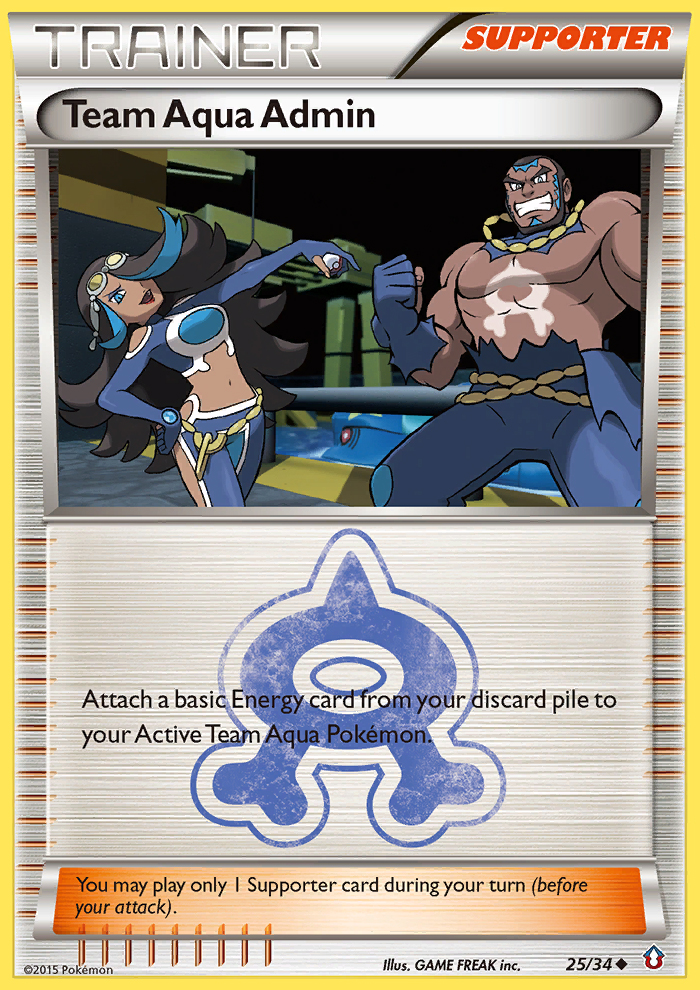 Team Aqua Admin 25/34 - Double Crisis