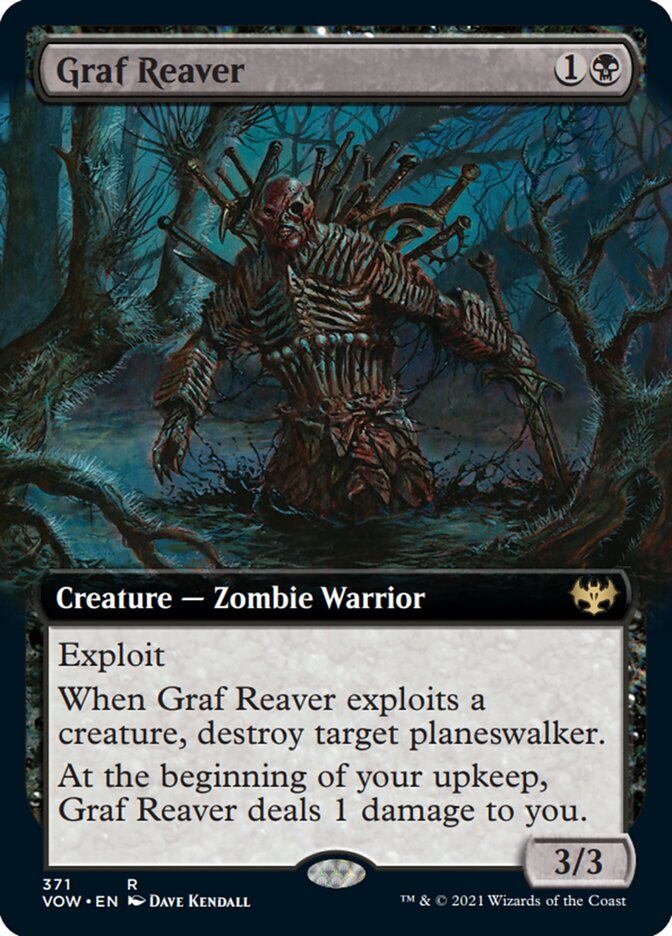 Graf Reaver (Extended Art) (VOW-371) - Innistrad: Crimson Vow: (Extended Art)