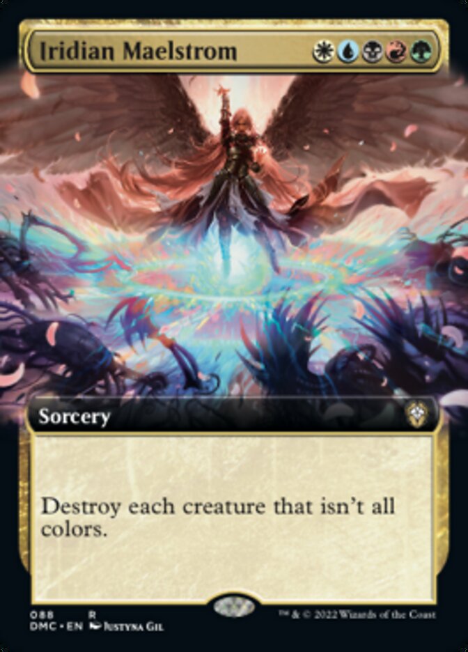 Iridian Maelstrom (Extended Art) (DMC-088) - Dominaria United Commander: (Extended Art)