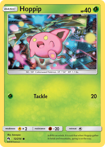 Hoppip (12) 12/214 - SM  Lost Thunder
