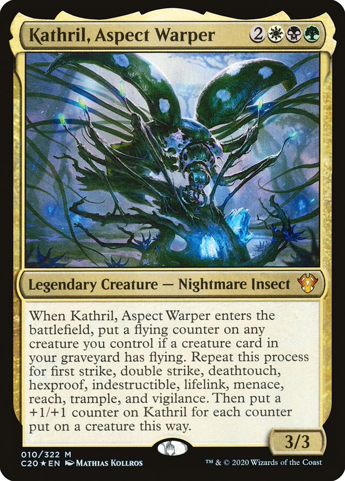 Kathril, Aspect Warper (C20-010) - Commander 2020
