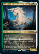 Lathiel, the Bounteous Dawn (Foil Etched) (CMR-605) - Commander Legends Etched Foil
