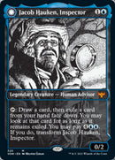 Jacob Hauken, Inspector (Showcase) (VOW-320) - Innistrad: Crimson Vow: (Showcase, Double Faced Transform)