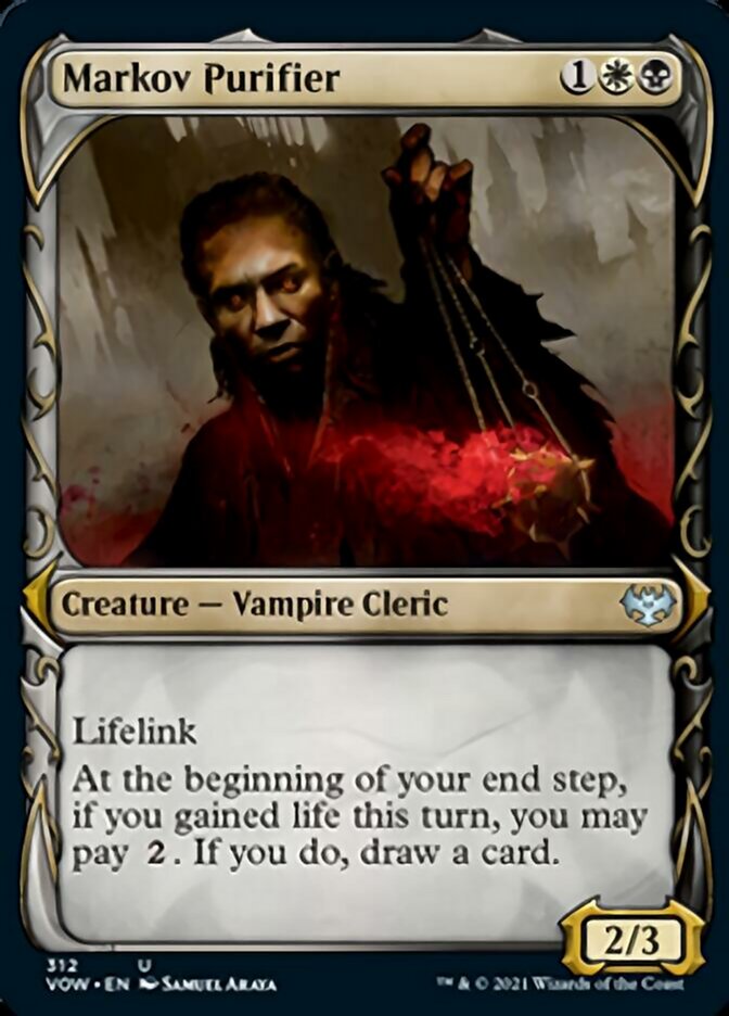 Markov Purifier (Showcase) (VOW-312) - Innistrad: Crimson Vow: (Showcase)