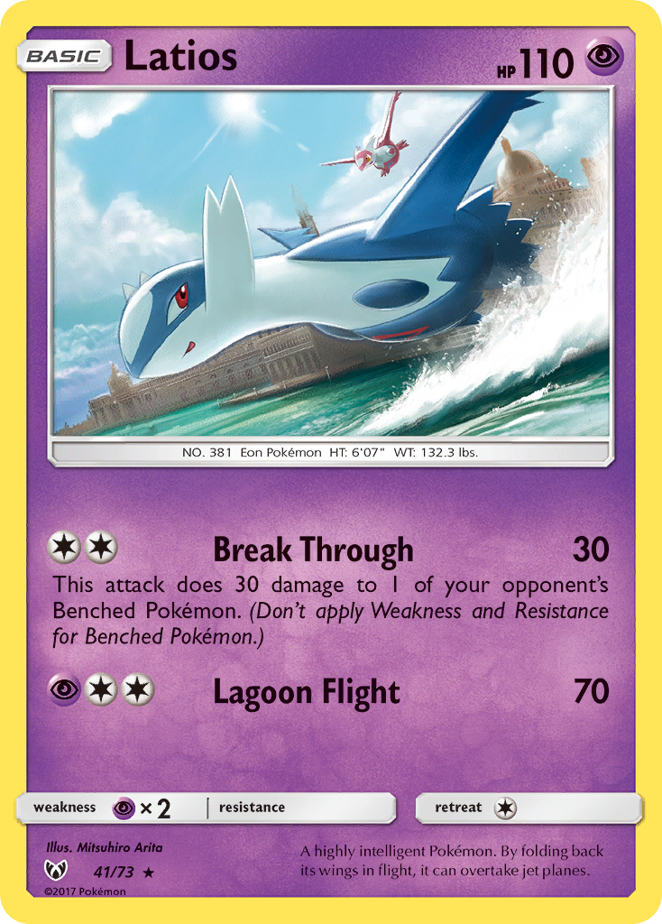 Latios 41/73 - Shining Legends Holofoil