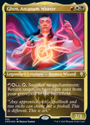 Ghen, Arcanum Weaver (Foil Etched) (CMR-595) - Commander Legends Foil
