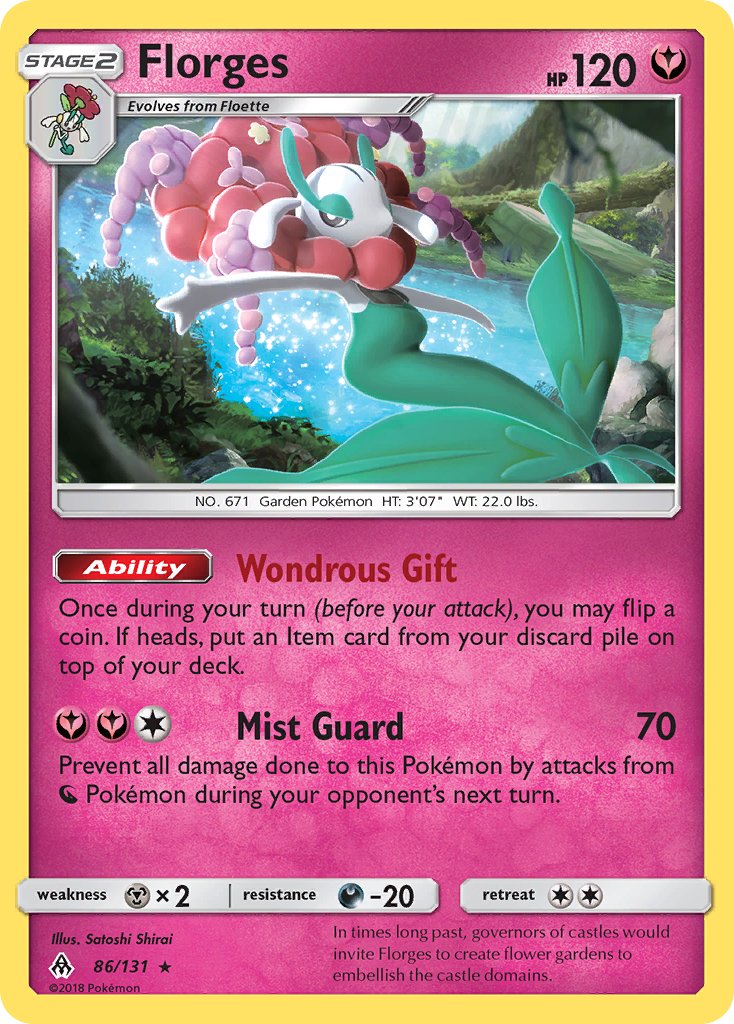 Florges 86/131 - SM  Forbidden Light