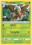 Decidueye 20/236 - SM  Cosmic Eclipse Holofoil