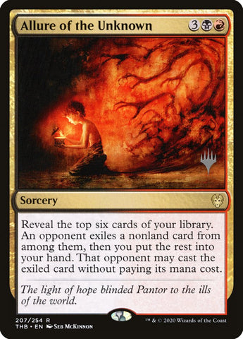 Allure of the Unknown (PPTHB-207) - Theros Beyond Death Promos