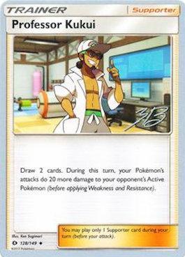 Professor Kukui - 2017 (Zachary Bokhari) 128 - World Championship Decks