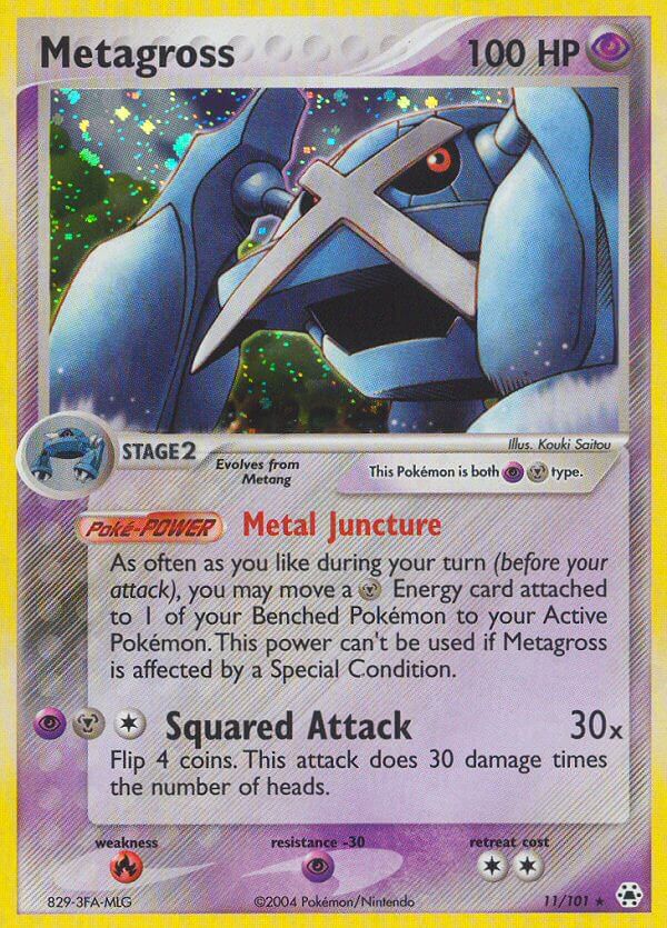 Metagross - 11/101 (EX Hidden Legends) - Deck Exclusives