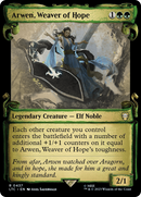 Arwen, Weaver of Hope (Showcase Scrolls) (LTC-437) - Tales of Middle-earth Commander: (Showcase)
