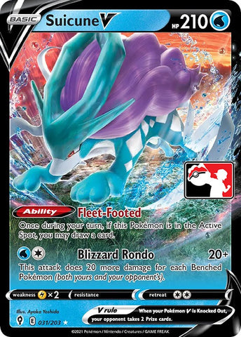 Suicune V - Prize Pack Series Cards Holofoil