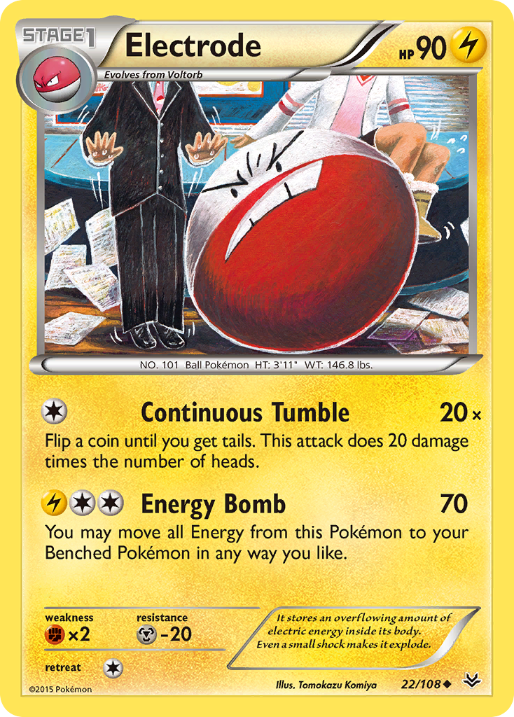Electrode 22/108 - XY  Roaring Skies