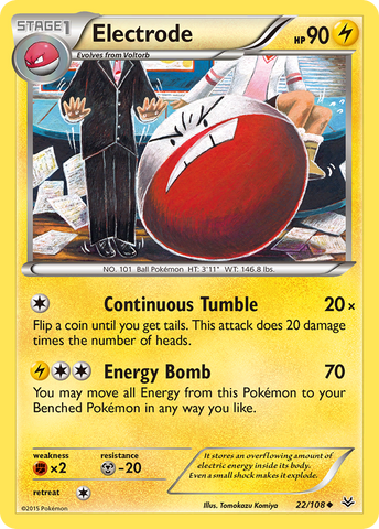 Electrode 22/108 - XY  Roaring Skies