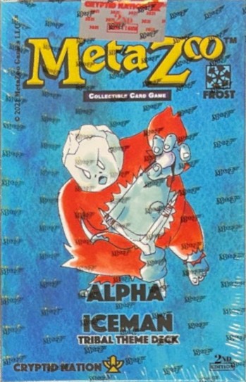 Metazoo Cryptid Nation 2nd Edition Alpha Iceman Theme Deck