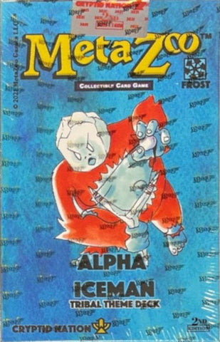 Metazoo Cryptid Nation 2nd Edition Alpha Iceman Theme Deck