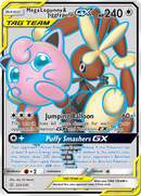 Mega Lopunny & Jigglypuff GX (Full Art)/236 - SM  Cosmic Eclipse Holofoil