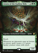 Arasta of the Endless Web (Extended Art) (THB-325) - Theros Beyond Death: (enchantment, Extended Art)