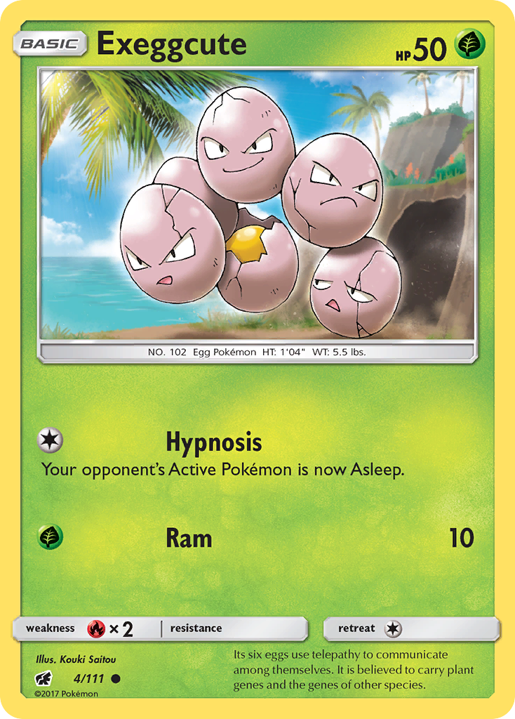 Exeggcute 4/111 - SM  Crimson Invasion