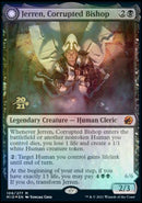 Jerren, Corrupted Bishop (PRE-109) - Innistrad: Midnight Hunt Promos: (Double Faced Transform) Foil
