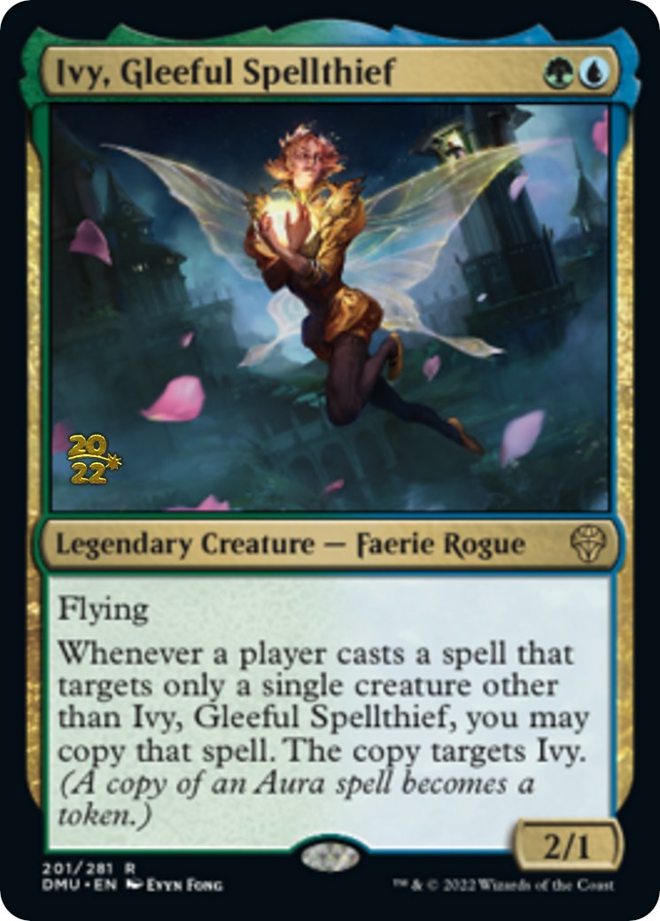 Ivy, Gleeful Spellthief (PRE-201) - Dominaria United Promos Foil