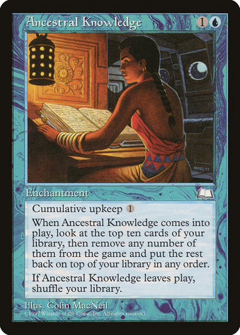 Ancestral Knowledge (WTH-) - Weatherlight