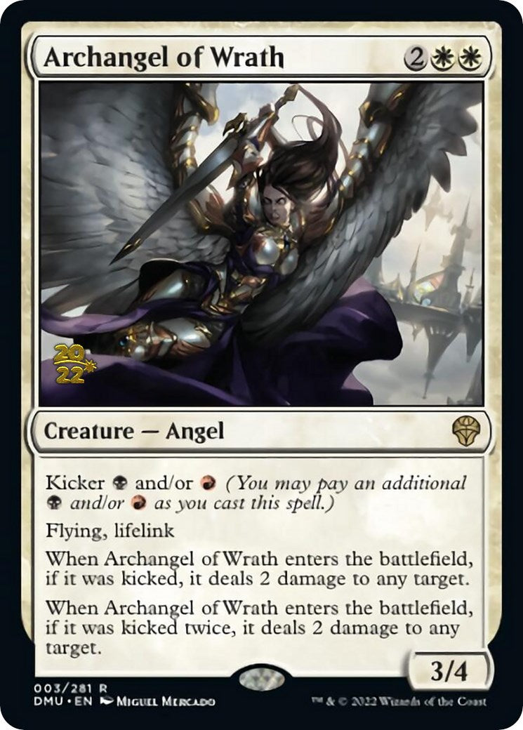Archangel of Wrath (PRE-003) - Dominaria United Promos Foil