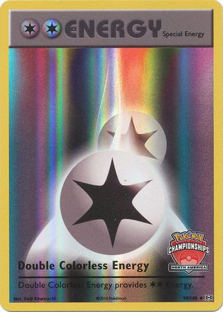 Double Colorless Energy - 90/108 (North America Championships) - League & Championship Cards Holofoil