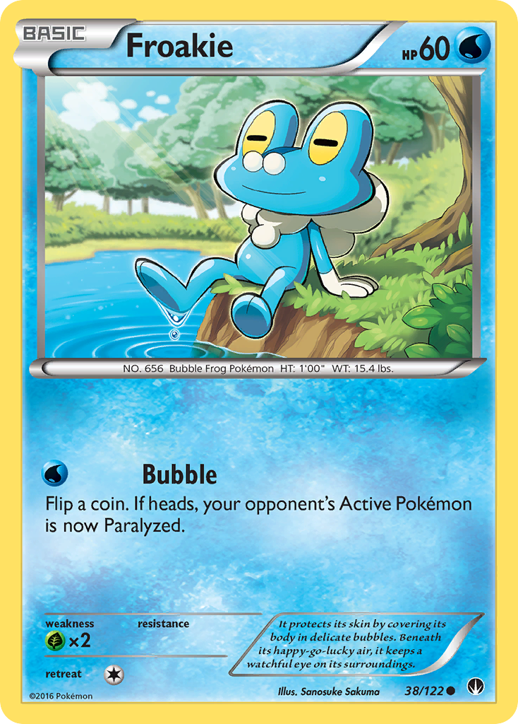 Froakie 38/122 - XY  BREAKpoint