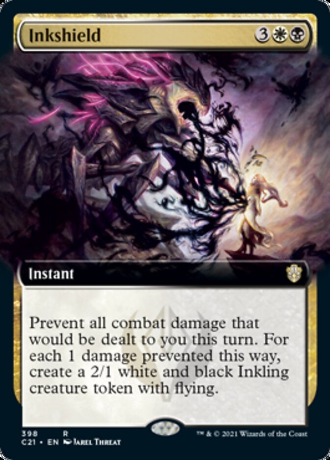 Inkshield (Extended Art) (C21-398) - Commander 2021: (Extended Art)