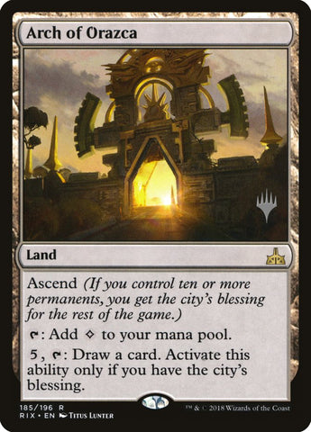 Arch of Orazca (PPM20-185P) - Rivals of Ixalan Promos