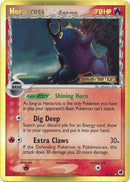Heracross (Delta Species)/101 - Dragon Frontiers Reverse Holofoil