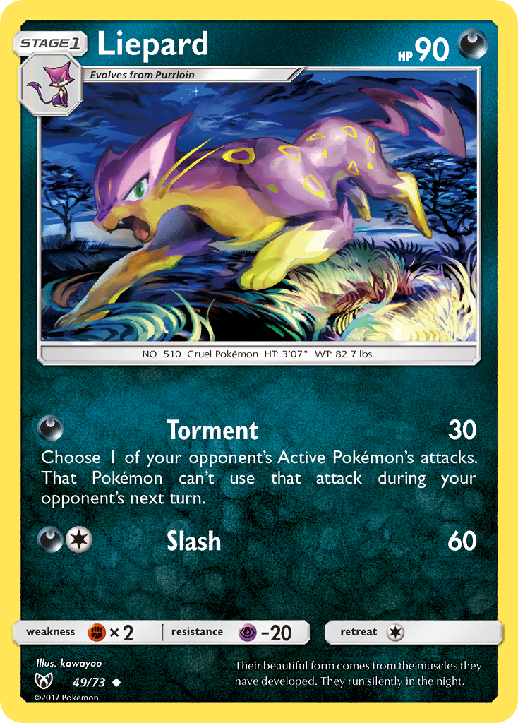 Liepard 49/73 - Shining Legends