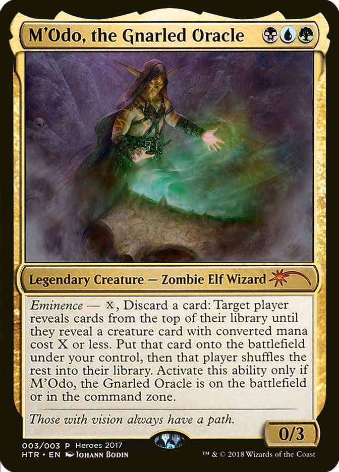 M'Odo, the Gnarled Oracle (UMP-003) - 2017 Heroes of the Realm