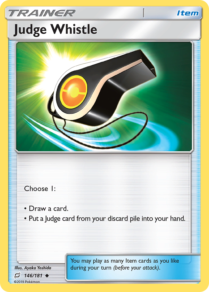 Judge Whistle 146/181 - SM  Team Up