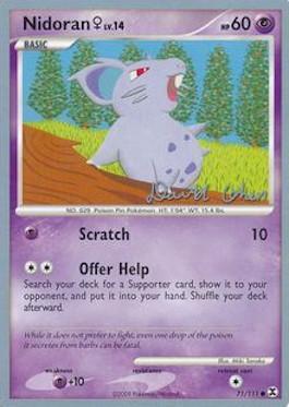 Nidoran F - 2009 (David Cohen) 71 - World Championship Decks