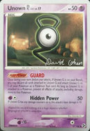 Unown [G] - 2009 (David Cohen) 57 - World Championship Decks