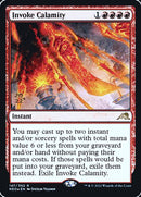 Invoke Calamity (PRE-147) - Kamigawa: Neon Dynasty Promos Foil