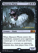 Massacre Wurm (PRE-114) - Core Set 2021 Promos Foil