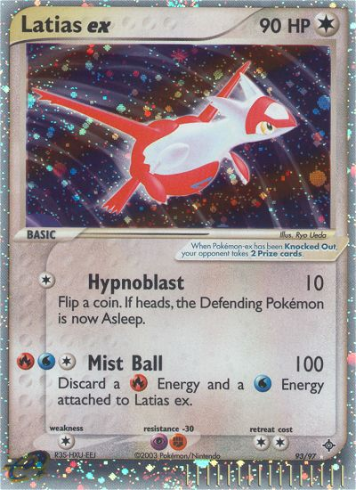 Latias ex/97 - Dragon Holofoil