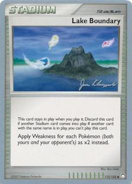 Lake Boundary - 2008 (Jason Klaczynski) 112 - World Championship Decks