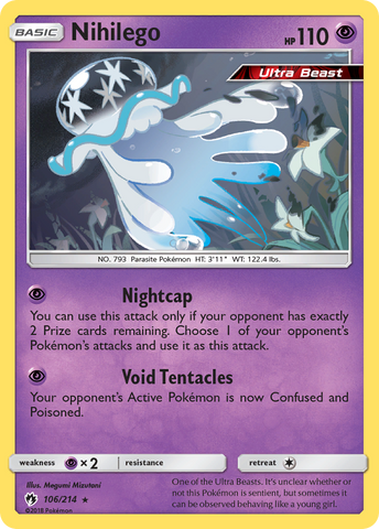 Nihilego 106/214 - SM  Lost Thunder Holofoil