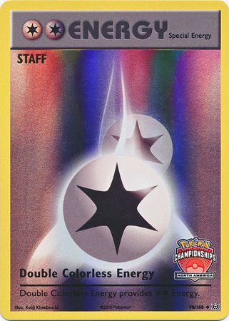 Double Colorless Energy - 90/108 (North America Championships) [Staff] - League & Championship Cards Reverse Holofoil