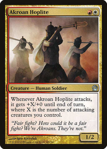 Akroan Hoplite (THS-185) - Theros