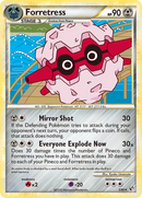Forretress (3) 3/90 - Undaunted Holofoil