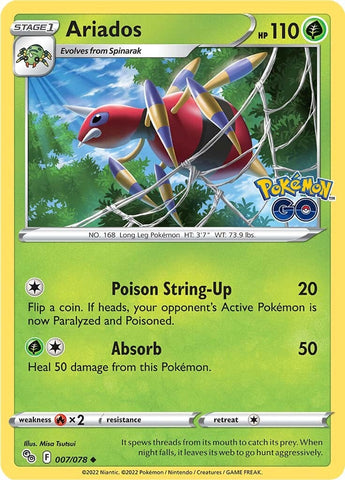 Ariados 7/78 - Pokemon GO