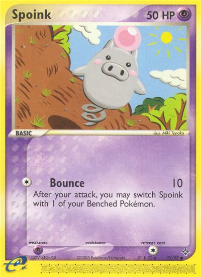 Spoink - 73/97 73/97 - Dragon