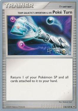 Team Galactic's Invention G-105 Poke Turn - 2009 (Tsubasa Nakamura) 118 - World Championship Decks