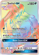 Yveltal GX (Secret)/131 - SM  Forbidden Light Holofoil